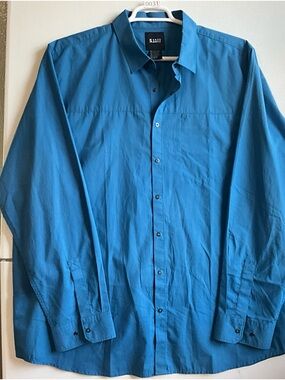 5.11 Tactical Freedom Flex Long Sleeve Blue Shirt Button Up Snap Men’s 2XL